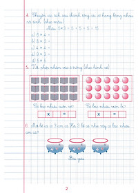 VỞ Ô LI BÀI TẬP TOÁN LỚP 2 - QUYỂN 2 (DÙNG KÈM SGK CHÂN TRỜI SÁNG TẠO)_HA