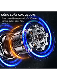 Máy hút bụi đa năng 8in1 SOKANY SK13048 loại CÓ DÂY, công suất cực mạnh 36000W, vừa hút vừa thổi bụi, làm sạch mọi ngóc ngách trong nhà - HÀNG CHÍNH HÃNG