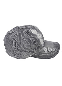 Nón kết  jean rách cá tính, phong cách bụi, đường may chắc chắn, chất liệu vải jean bền đẹp, dễ điều chỉnh size - Hạnh Dương