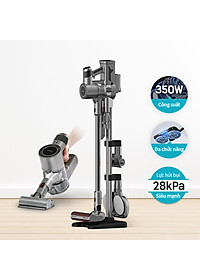 Máy hút bụi không dây Lock&lock ENV356GRY đa năng cầm tay 3 trong 1 (lau sàn, hút bụi, hút bụi giường nệm), động cơ BLDC (350W) - Hàng chính hãng