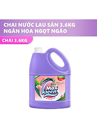 Chai Nước Lau Sàn MaxKleen 3.6kg+Túi nước giặt xả 600g