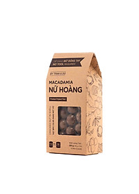 Hạt Macca Nữ Hoàng Size 30-32 Pams 250g/hộp - Mắc ca Úc Giòn Béo, Thơm Ngon, không cần dùng khui hạt