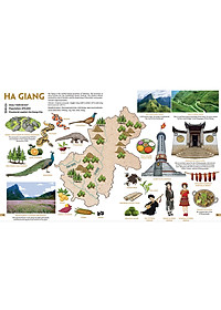 Sách The Land Of Charm - Picture Atlas Of Vietnam - Đất Nước Gấm Hoa (English Version)