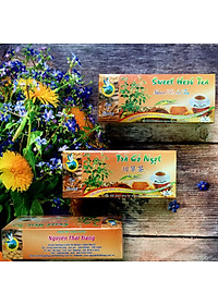 Trà Cỏ Ngọt Cho Người Tiểu Đường (Hộp 50 Túi Lọc X 2g)- Nguyên Thái Trang – Thảo Dược Thiên Nhiên – Tốt Cho Sức Khỏe