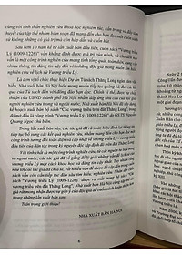 VƯƠNG TRIỀU LÝ (1009-1226) – ẤN BẢN BÌA CỨNG - NHÀ XUẤT BẢN HÀ NỘI -