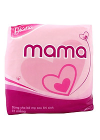 Băng vệ sinh Diana Mama dành cho phụ nữ sau sinh (12 miếng)