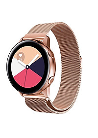 Dây Đồng Hồ 20mm Thép Lưới Nam Châm Cho Đồng Hồ Samsung Galaxy Watch Active 2, Active, Galaxy Watch 42mm