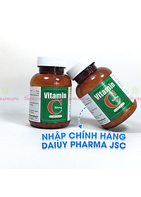 Vitamin C 50mg lọ 1000 viên nén - Bổ sung Vitamin C cho cơ thể, tăng cường sức đề kháng, giảm chảy máu cam
