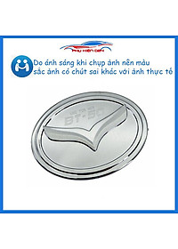 Ốp nắp xăng BT50, Mazda BT-50 mạ crom chống trầy trang trí ô tô
