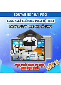 Máy tính bảng Edutab 10.1 Pro & Case da tặng Hệ thống quản lý học tập & kiểm soát dành cho Phụ huynh trọn đời