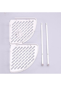 Kệ Góc 2 Tầng Nhà Tắm Hợp Kim Nhôm Cao Cấp - Hàng Loại 1 - Chính Hãng