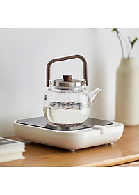 Bếp hồng ngoại mini Locknlock Mini infrared cooker EJI136IVY - Phù hợp tất cả loại nồi có đường kính 14cm - Mặt bếp bằng kính - Tự động tắt - 220V, 50Hz, 1300W - Hàng chính hãng