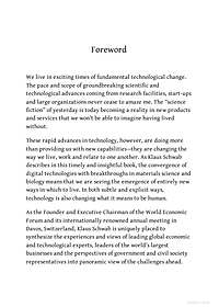 The Fourth Industrial Revolution