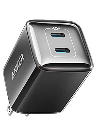 Cốc sạc Anker 521 Nano Pro 40W 2Type-C PiQ 3.0 PD A2038 - Hàng chính hãng
