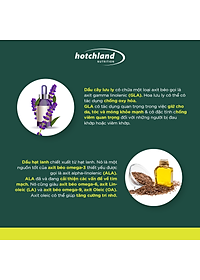 Viên uống Omega369 - Optimum Omega 3.6.9 Hotchland Nutrition hỗ trợ não bộ, thị lực, tim mạch, giảm nguy cơ đột quỵ - Hộp 60v - Hàng chính hãng nhập khẩu Mỹ