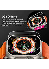 [Combo 2 Kính] Kính Cường Lực 48mm Chống Trầy Xước Bảo Vệ Màn hình Cảm ứng Đồng Hồ Thông minh AMA TK và các mặt đồng hồ khác có cùng kích thước Hàng chính hãng
