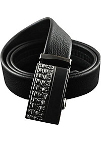 Thắt Lưng Nam Cao Cấp AT Leather P104 - Đen