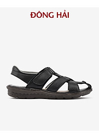 Giày Sandal nam rọ Đông Hải da bò cao cấp thiết kế ấn  tượng nam tính - S1126