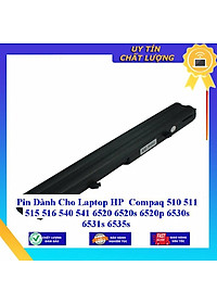 Pin dùng cho Laptop HP Compaq 510 511 515 516 540 541 6520 6520s 6520p 6530s 6531s 6535s - Hàng Nhập Khẩu MIBAT534