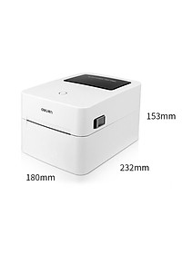 Máy in nhiệt Deli DL-750W in đơn hàng, tem mã vạch, hóa đơn, livestream, dùng giấy in nhiệt tự dán - Hàng chính hãng