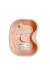 Chậu Gội Đầu Tại Gường Cho Người Già , Bà Bầu , Trẻ Nhỏ Nhựa Việt Nhật , Chậu Gội Đầu Nhựa Nguyên Sinh Đảm Bảo An Toàn Cho Bà Bầu Và Trẻ Em - Hàng Việt Nam ( Tặng kèm 5 khăn lau pakasa)