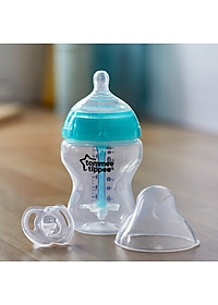 Núm ty silicon thay bình sữa Tommee Tippee Advanced Anti-Colic Medium Flow 3-6 tháng (vỉ đôi, tách lẻ)