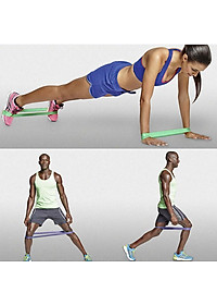 Bộ 4 Dây Kháng Lực Miniband SP091 Tập Mông,Chân Và Yoga Cho Nam, Nữ Đại Nam Sprort (Hàng Loại 1)