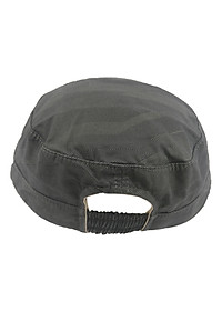 Nón kết trẻ em đầu bằng đuôi thun sọc rằn ri phong cách bụi cá tính logo chữ Z độc đáo, dành cho các bé từ 2 đến 5 tuổi - Sọc chéo xanh