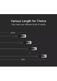 Ugreen UG20160NW102TK 2M màu Đen Cáp mạng LAN CAT6 UTP - HÀNG CHÍNH HÃNG