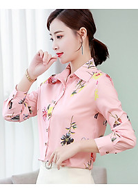 Áo Sơ Mi Nữ Công Sở Tay Dài Dễ Thương SM015 MayHomes