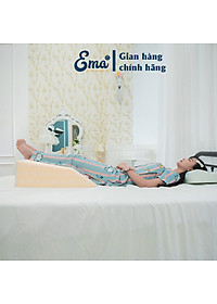 Gối chống giãn tĩnh mạch chân EMA thế hệ 2 - Độ cao chuẩn châu Âu - Mặt đặt chân phẳng xoay trở dễ dàng