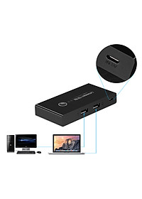 Bộ switch chia cổng USB 3.0 và USB 2.0 2 vào 4 ra UGREEN US216 - Hàng chính hãng