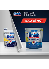 Combo 2 Gói Viên Rửa Chén Bát Finish Powerball Quantum 21 viên