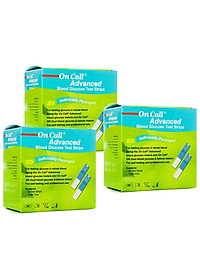 Hộp 25 Que Thử Đường Huyết On Call Advanced