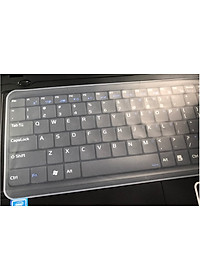 Combo 2 màng phủ bảo vệ bàn phím laptop chống bụi GROFA hàng nhập khẩu 