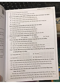 Đề kiểm tra Tiếng Việt lớp 2 học kì 1