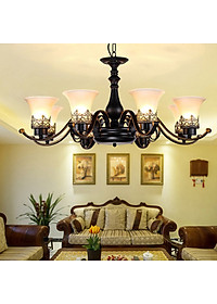 Đèn chùm CELO phong cách cổ điển Bắc Âu (Loại 8 bóng)