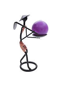 Chân Đế Nến Mỹ Thuật Eden Candle Hình Người Vác Cuốc EDC-N022