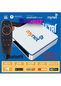 Android Box Mytv net Phiên bản Ram 2G/16G 4G/32G có điều khiển giọng nói – Xem 200 Kênh truyền hình miễn phí – Hàng Chính Hãng