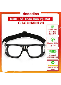 Kính Bảo Vệ Chơi Thể Thao, Bóng Rổ, Bóng Đá Chống Sương Mù, Mồ Hôi Cao Cấp - Có Thể Lắp Mắt Kính Cận - Hãng dododios