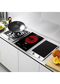 Bếp Hồng Ngoại Đơn Âm Cảm Ứng DOMINO KAFF KF-330C - Hàng Chính Hãng
