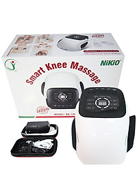 Máy Massage Đầu Gối Nikio NK-186 - Công Nghệ Rung, Túi Khí Xoa Bóp Nhẹ Nhàng Giúp Khớp Gối Thư Giãn, Giảm Đau Nhức - Kết Hợp Miếng Dán Xung Điện Matxa Giãn Cơ, Giảm Đau Nhức Toàn Thân - Dòng Pin Sạc