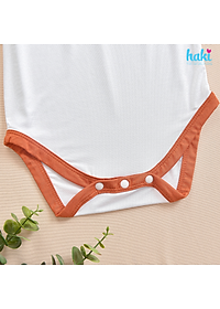 Bộ body chip cộc tay raglan vải tre cao cấp HAKI (4-12kg); body cho bé trai bé gái, body suit cho bé sơ sinh BB049