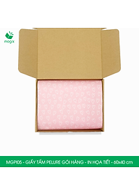 MGPI05 - Combo 50 tấm giấy Pelure gói hàng in họa tiết - 60x40 cm