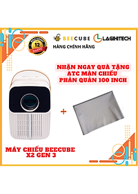 (Giá Hủy Diệt) Máy Chiếu Mini BEECUBE X2 MAX GEN 3 Hệ Điều Hành Android Kết nối Điện thoại Full HD 1080 – Hàng Chính Hãng