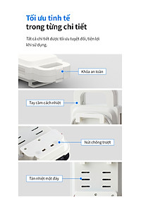 Máy kẹp nướng bánh LocknLock EJB126IVY (600W) - Hàng Chính Hãng