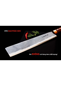 Dao Phúc Sen Dao Tông Chặt Gà Cán Cẩm Khâu Đồng Đỏ G07DD