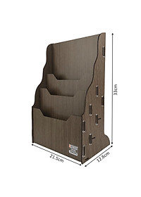 Kệ gỗ 3 ngăn Enter KG403 A4 lắp ráp
