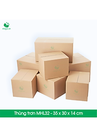 10 Thùng hộp carton - Mã MHL32 - Kích thước 35x30x14 (cm)