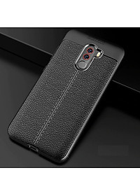 Ốp lưng Xiaomi Pocophone F1 silicon giả da, chống sốc chính hãng Auto Focus